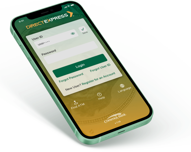 Use Direct Express® mobile app